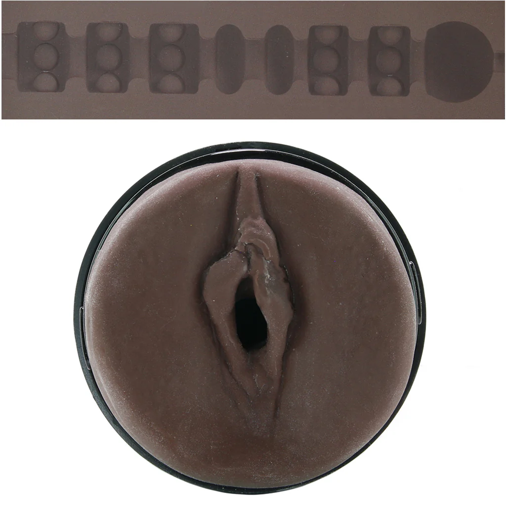 Main Squeeze Original ULTRASKYN Pussy Stroker in Chocolate - Image 2