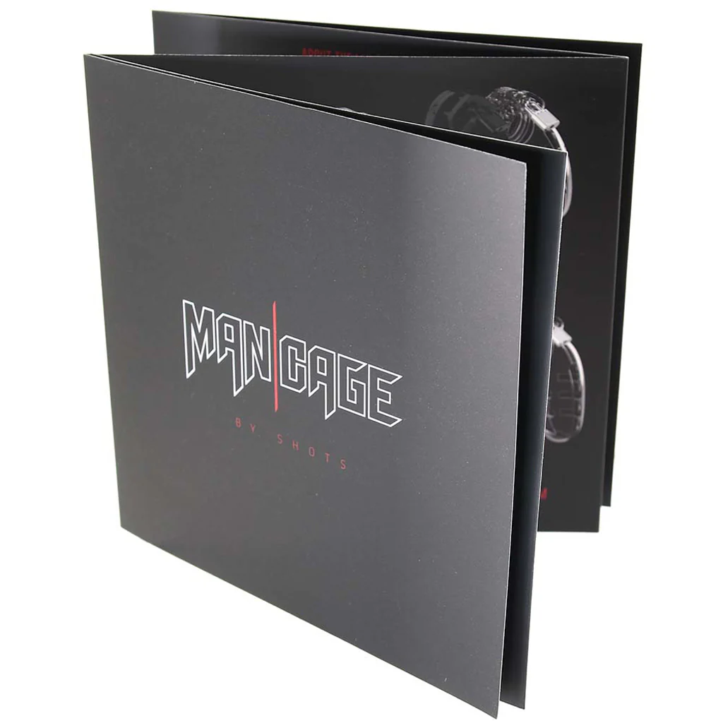 ManCage 21 4.5 Inch Silicone Cock Cage in Black - Image 5