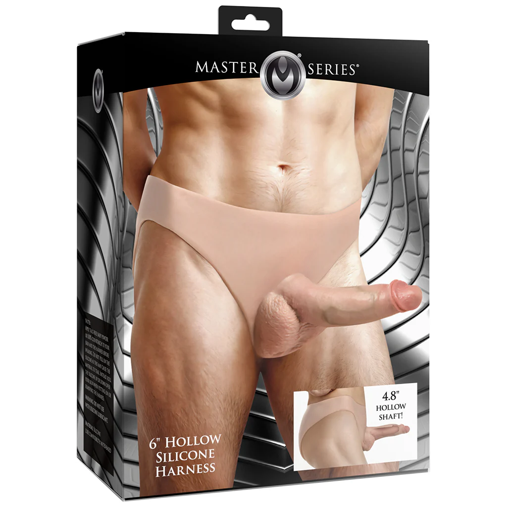 Master Series 6 Inch Hollow Silicone Harness - Image 9