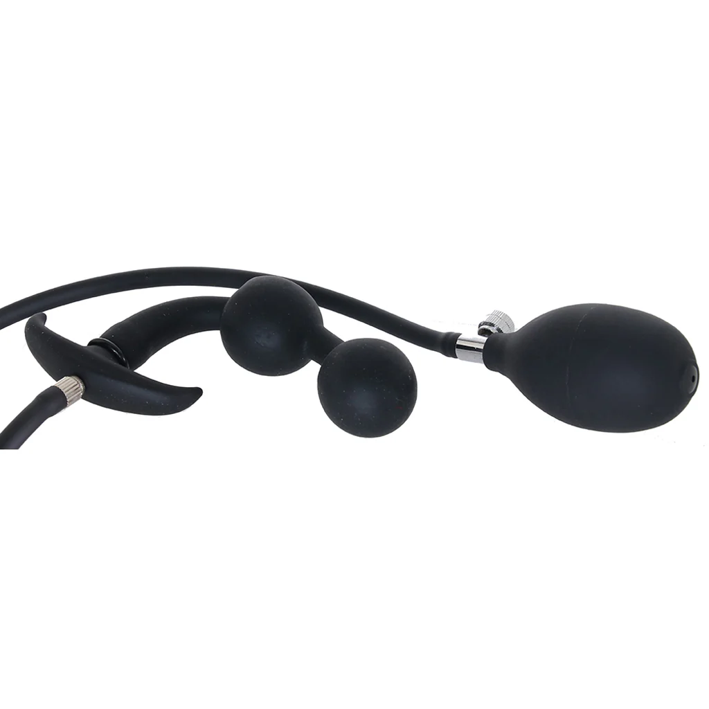 Master Series Ass Rattler Inflatable Plug - Image 3