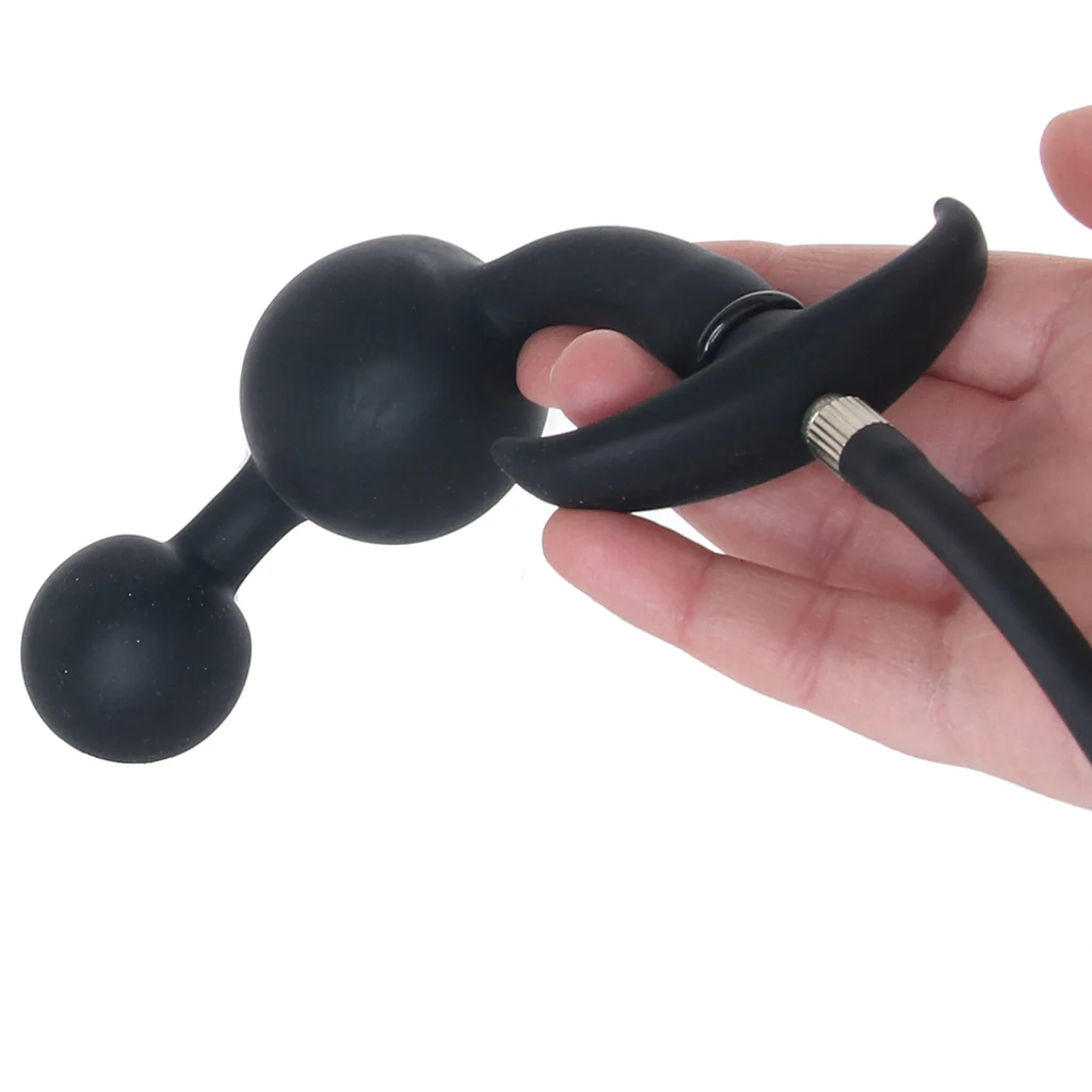 Master Series Ass Rattler Inflatable Plug - Image 4