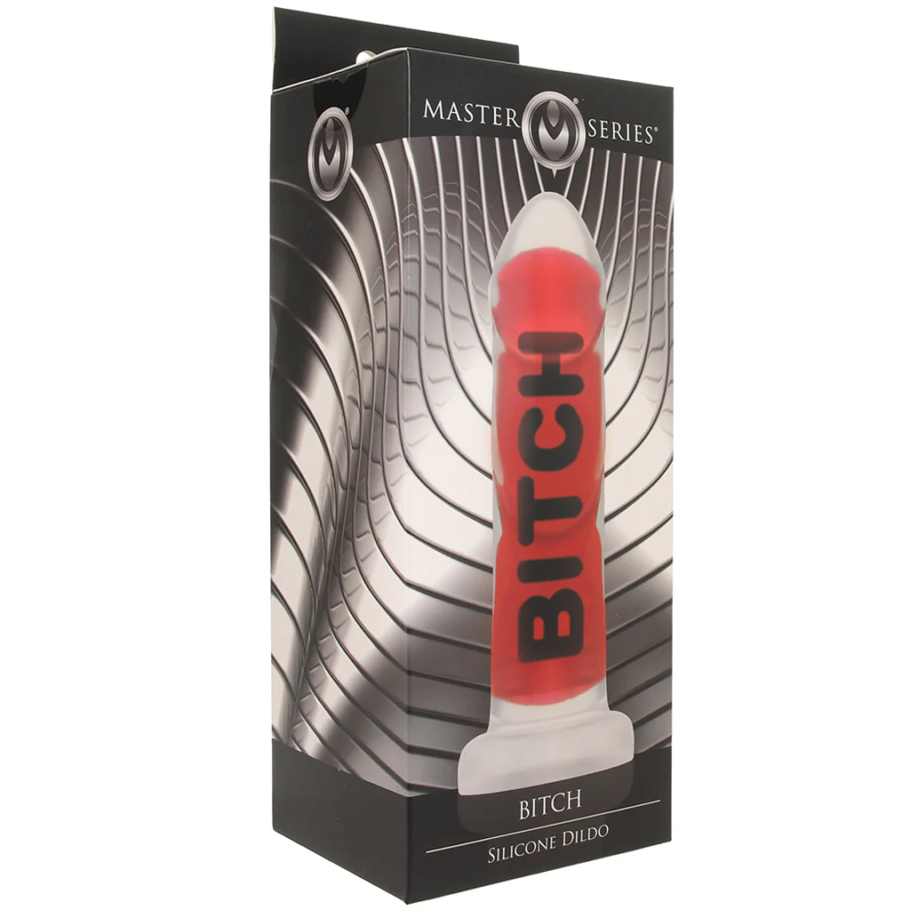 Master Series Bitch Silicone Dildo - Image 6