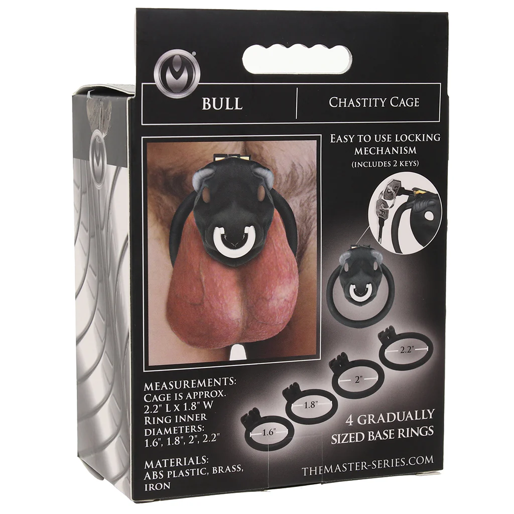Master Series Bull Chastity Cage - Image 8