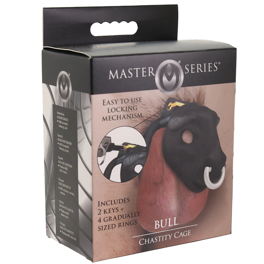 Master Series Bull Chastity Cage - Image 9