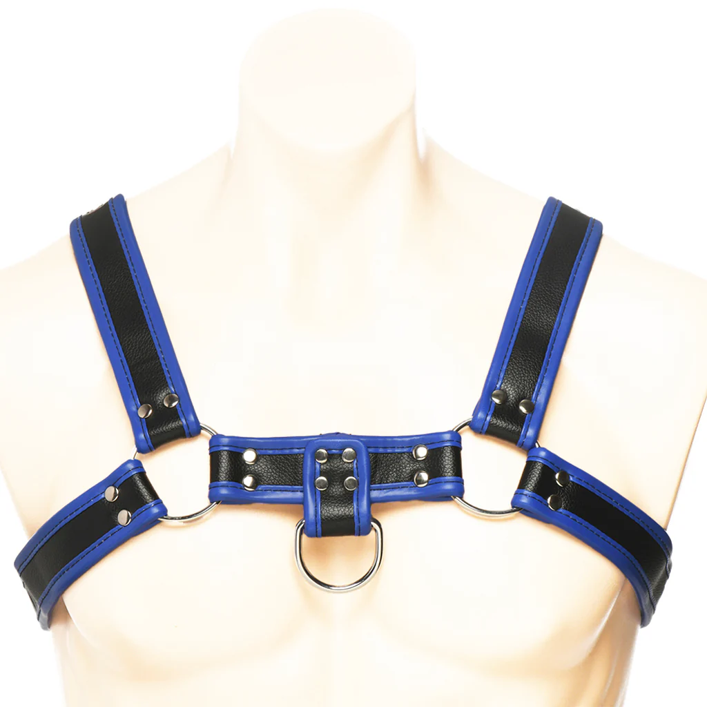 Master Series Bulldog Harness in Blue - Image 3