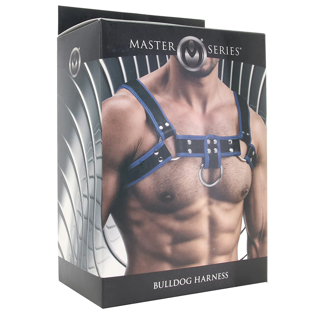 Master Series Bulldog Harness in Blue - Image 6