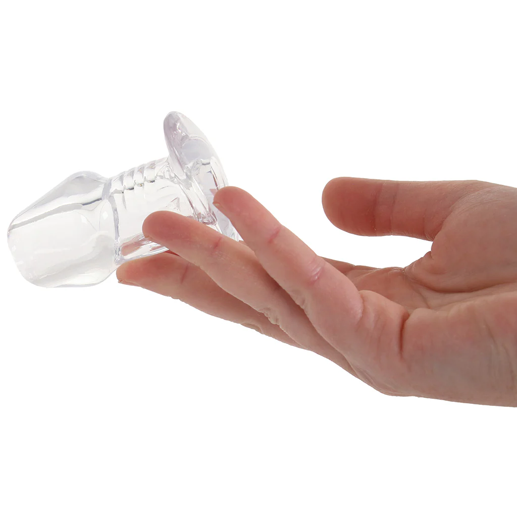 Master Series Dicked Hollow Anal Plug in Small - Image 4