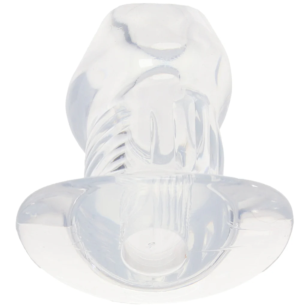 Master Series Dicked Hollow Anal Plug in Small - Image 6