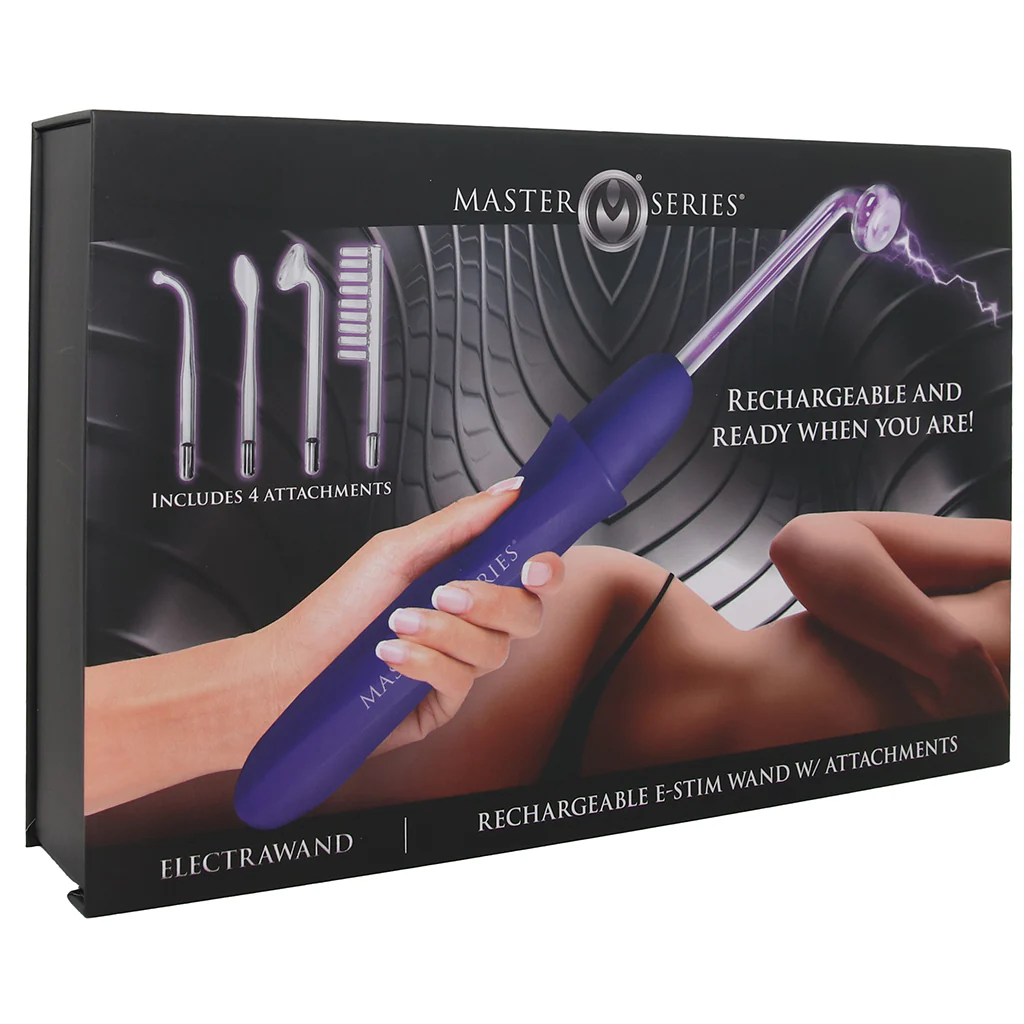 Master Series Electrawand E-Stim Set in Purple - Image 9