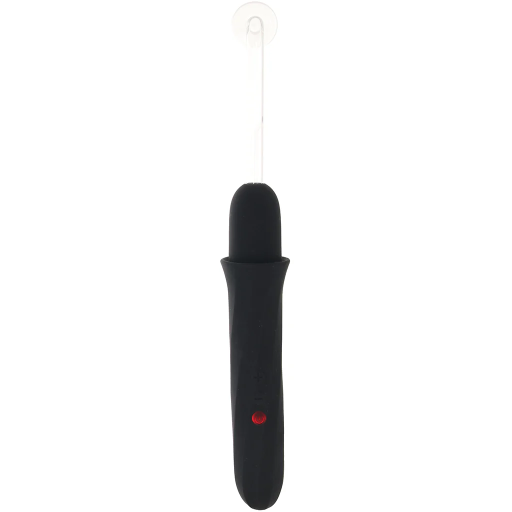 Master Series Elektra Rechargeable E-Stim Wand in Black - Image 6