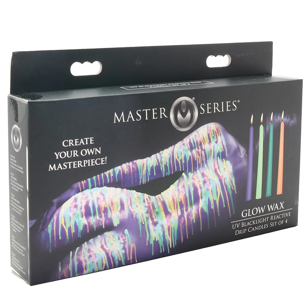 Master Series Glow Wax UV Drip Candles - Image 6
