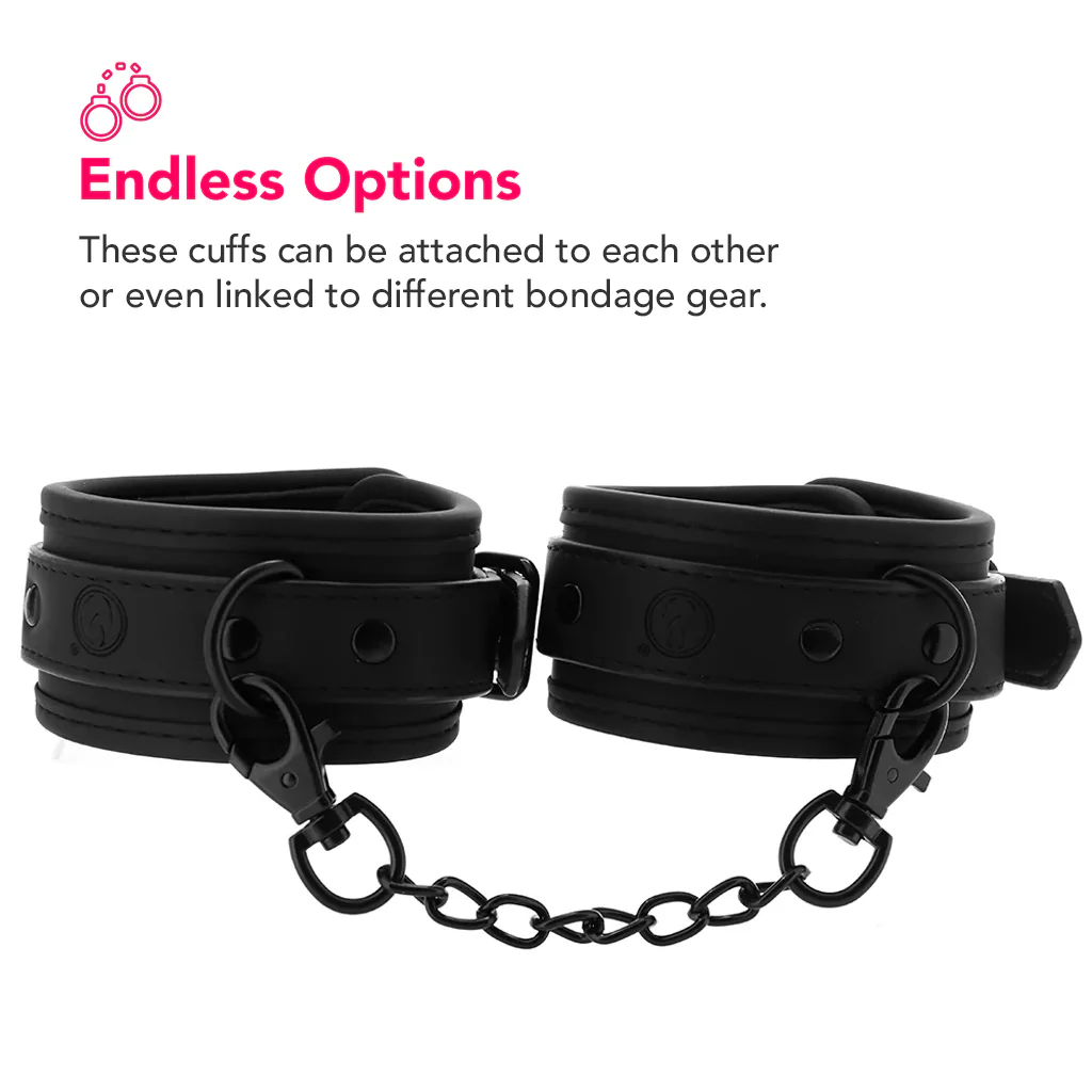 Master Series Kinky Comfort Wrist & Ankle Cuff Set - Image 4