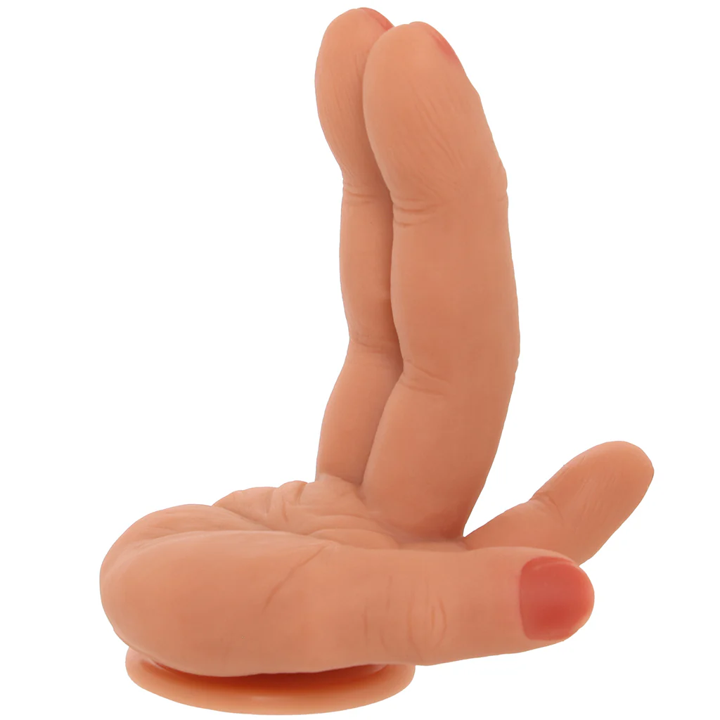 Master Series Mr. Fingers Silicone Dildo - Image 3