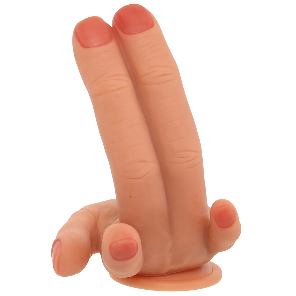 Master Series Mr. Fingers Silicone Dildo - Image 6