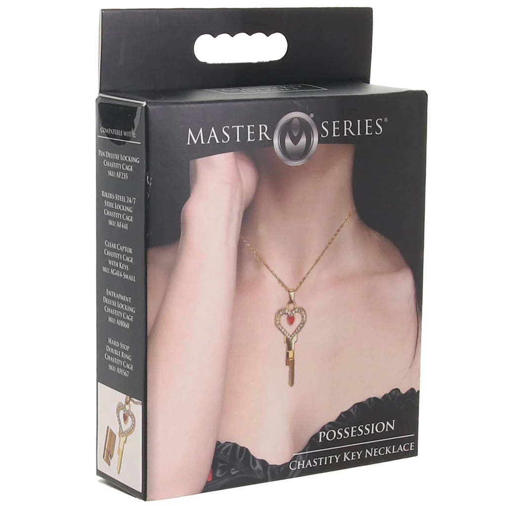 Master Series Possession Chastity Key Necklace - Image 9
