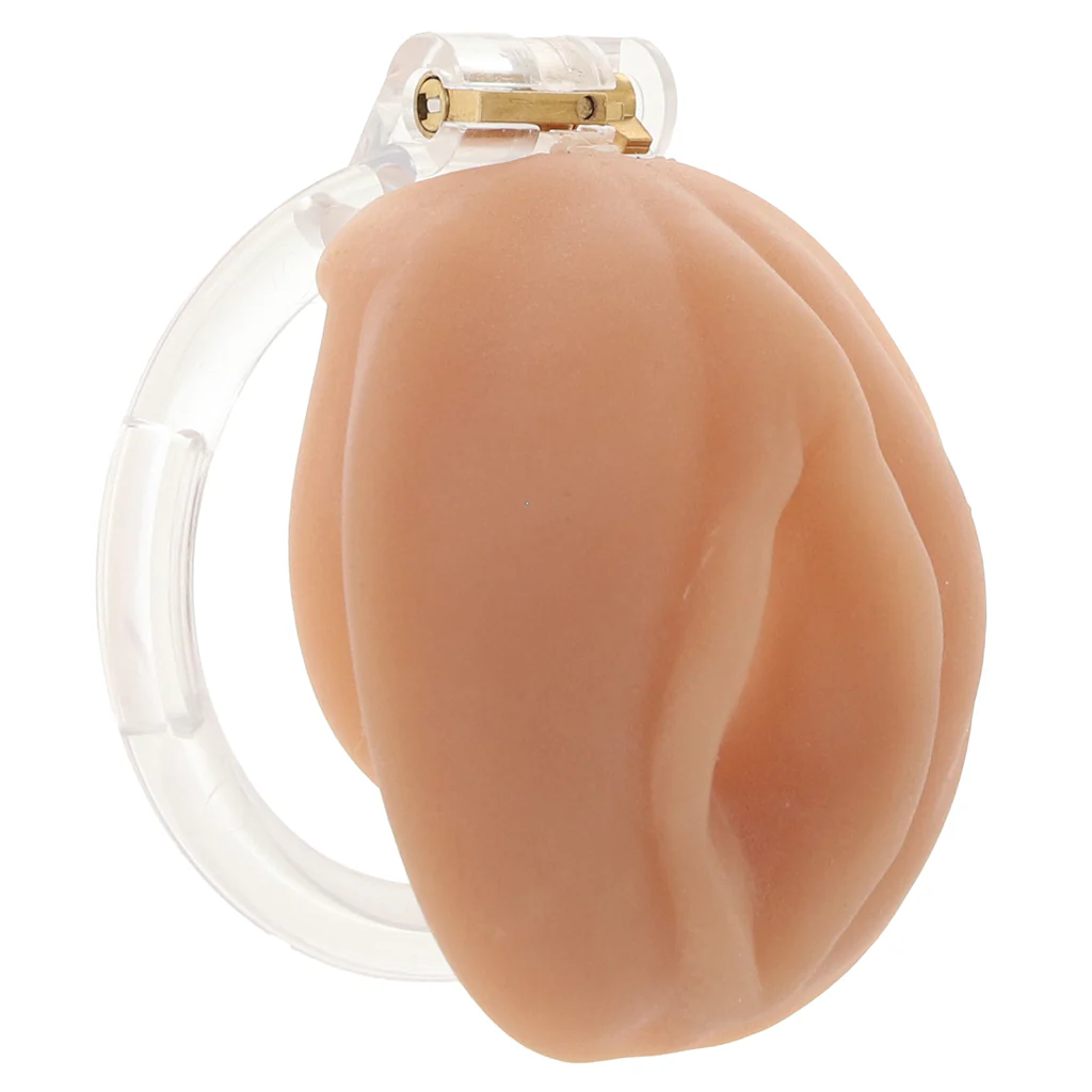 Master Series Pussy Chastity Cage in Light - Image 2
