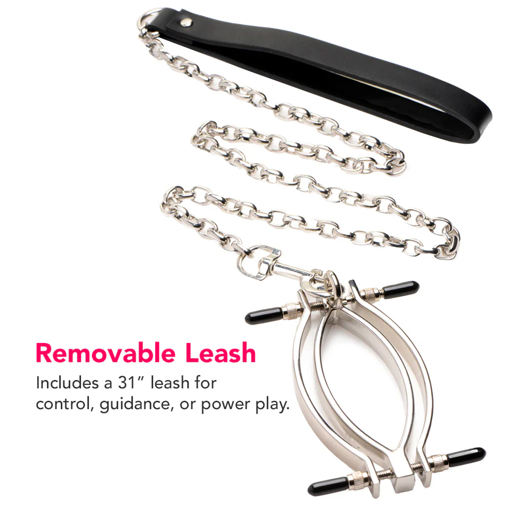 Master Series Pussy Tugger Pussy Clamp and Leash - Image 2