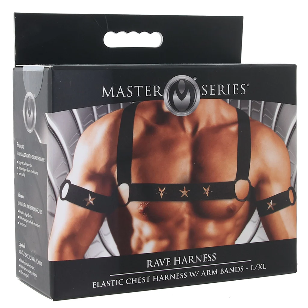 Master Series Rave Harness Elastic Chest Harness /XL - Image 6