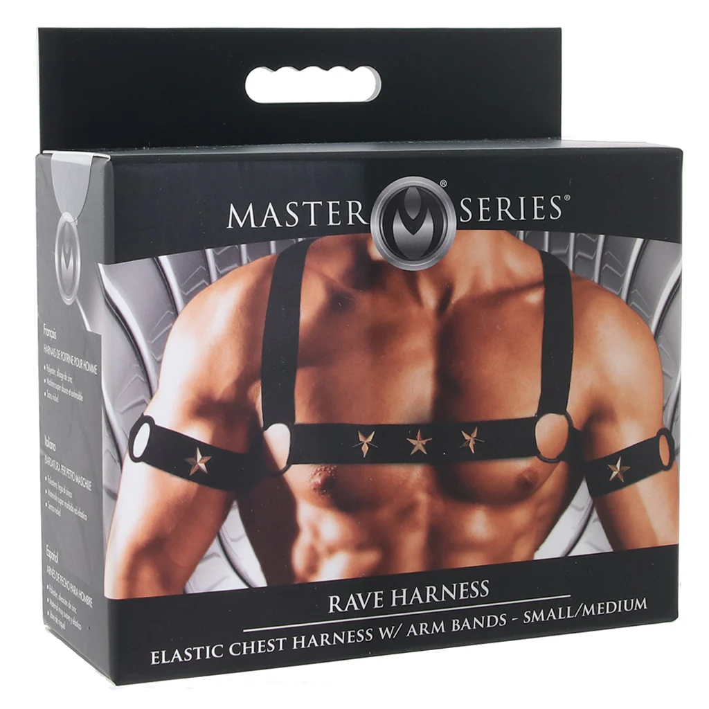 Master Series Rave Harness Elastic Chest Harness /M - Image 6