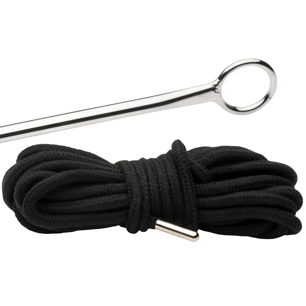 Master Series Roped Steel Anal Hook - Image 8