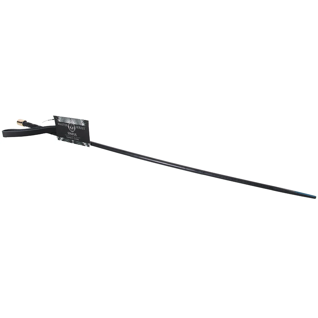 Master Series Sinful Impact Cane in Black - Image 6