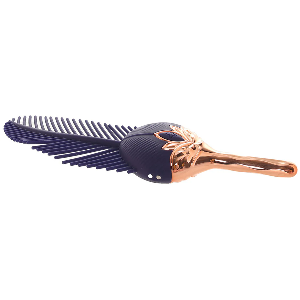 Master Series The Tickler Silicone Feather Vibe - Image 3