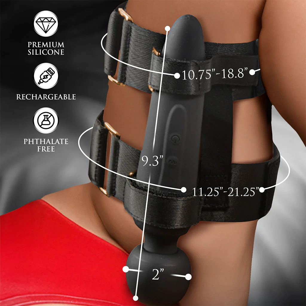 Master Series Thunderstick Thigh Strap & Wand - Image 7