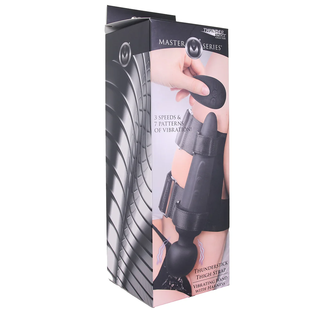 Master Series Thunderstick Thigh Strap & Wand - Image 9