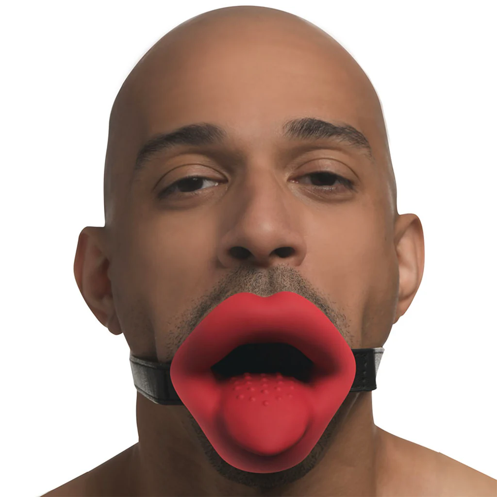 Master Series Vibrating Sissy Mouth Gag - Image 4