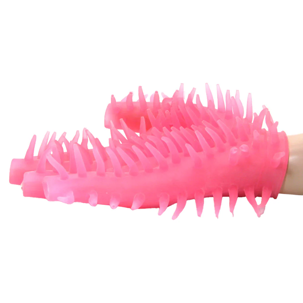 Masturbating Glove in Pink - Image 3