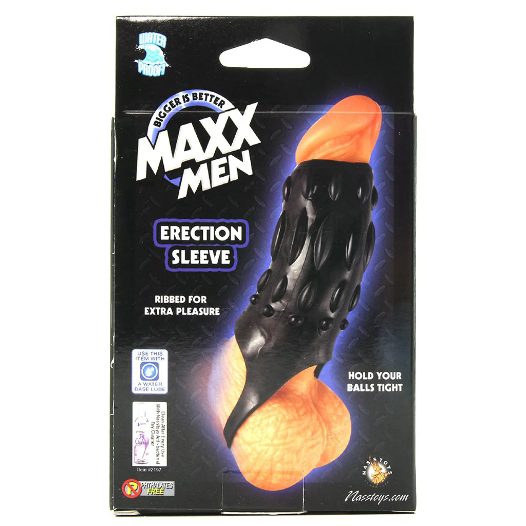 Men's Erection Sleeve in Black - Image 5