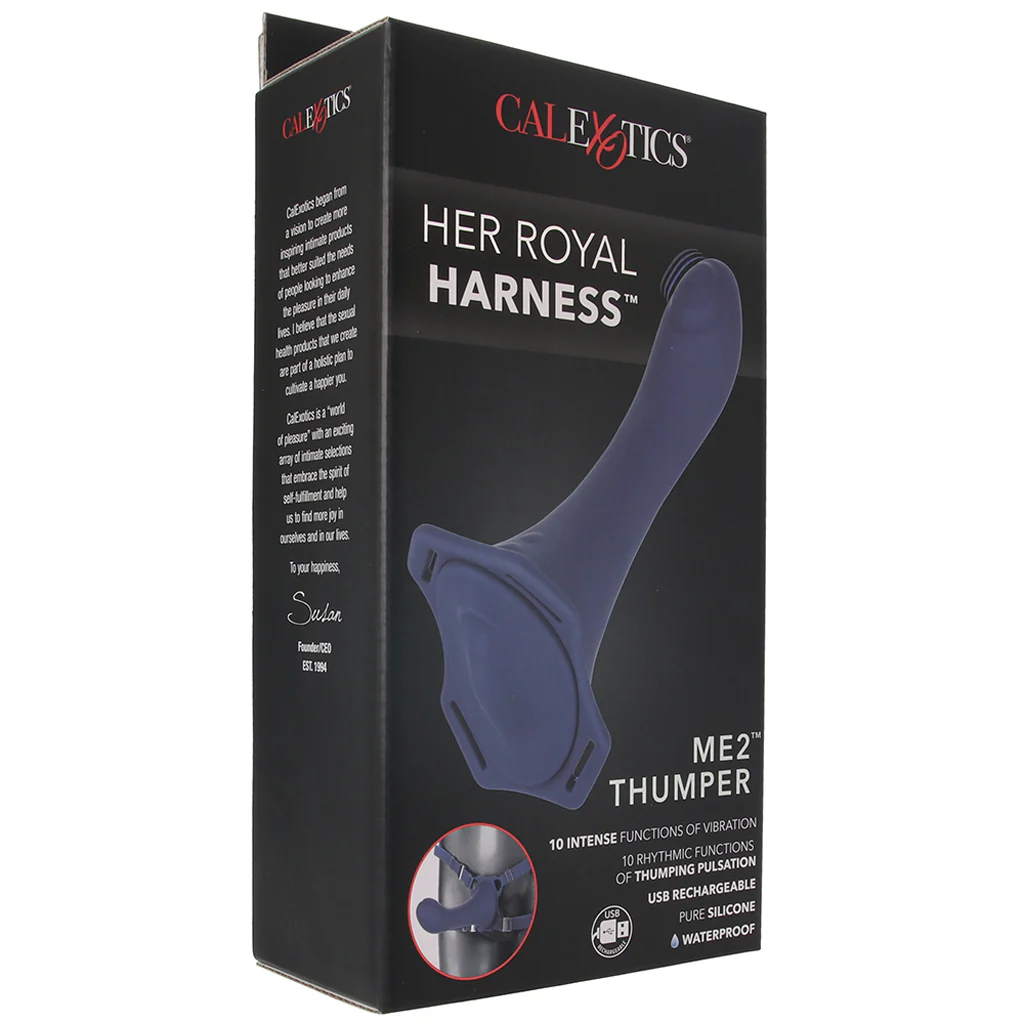 ME2 Thumper Vibrating Silicone Strap-On - Image 6