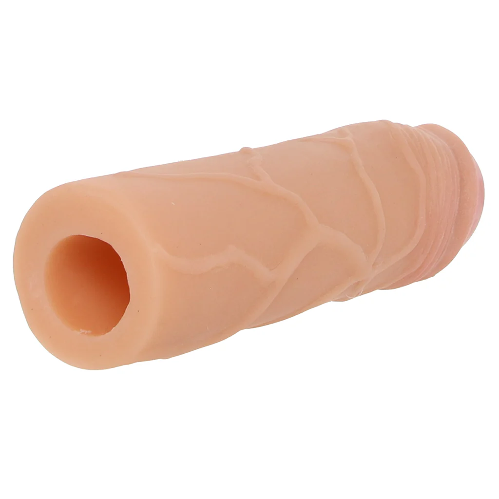 Mega 1 Inch Fanta Flesh Extension in White - Image 5