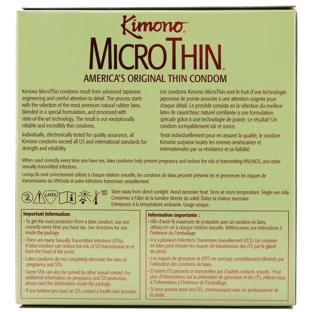 MicroThin Condoms in 24 Pack - Image 3