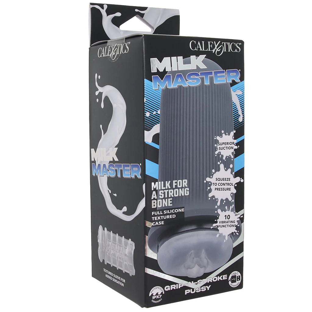 Milk Master Grip-N-Stroke Pussy Stroker - Image 9