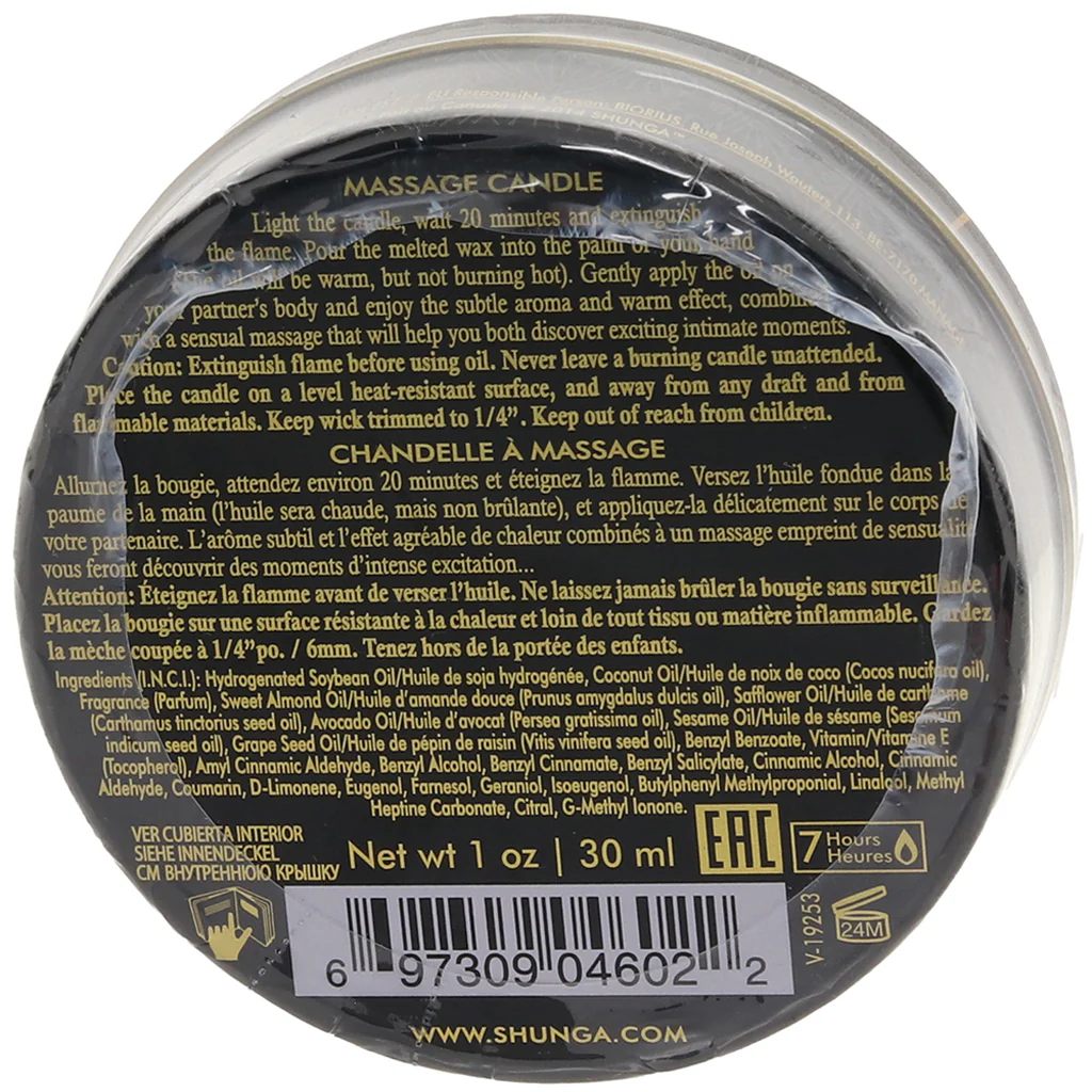 Libido Mini Massage Candle 1oz/30ml in Exotic Fruits - Image 5