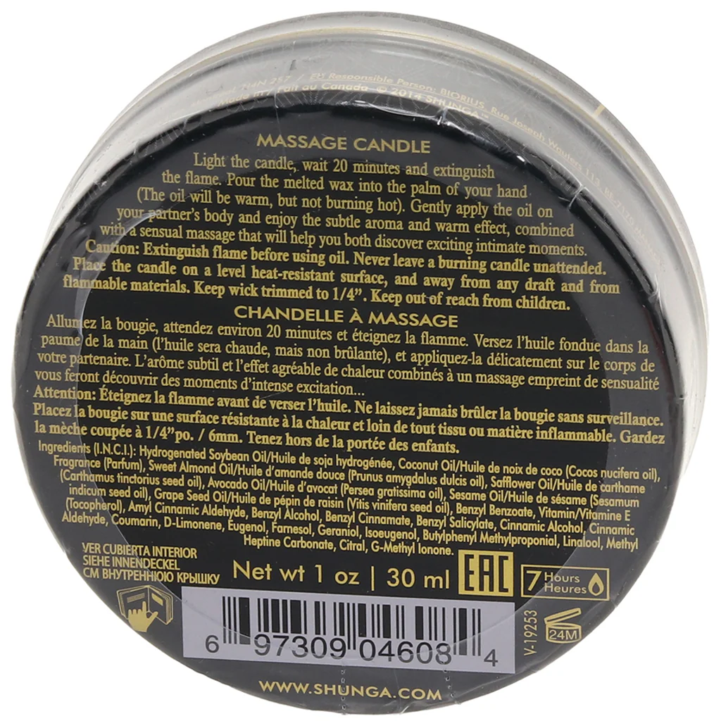 Romance Mini Massage Candle 1oz/30ml in Strawberry Wine - Image 5