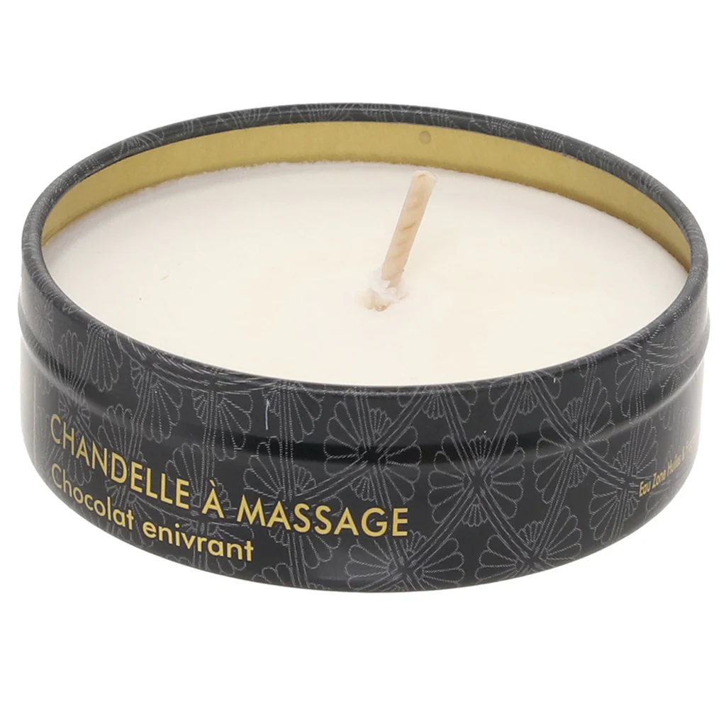 Excitation Mini Massage Candle 1oz/30ml in Chocolate - Image 2