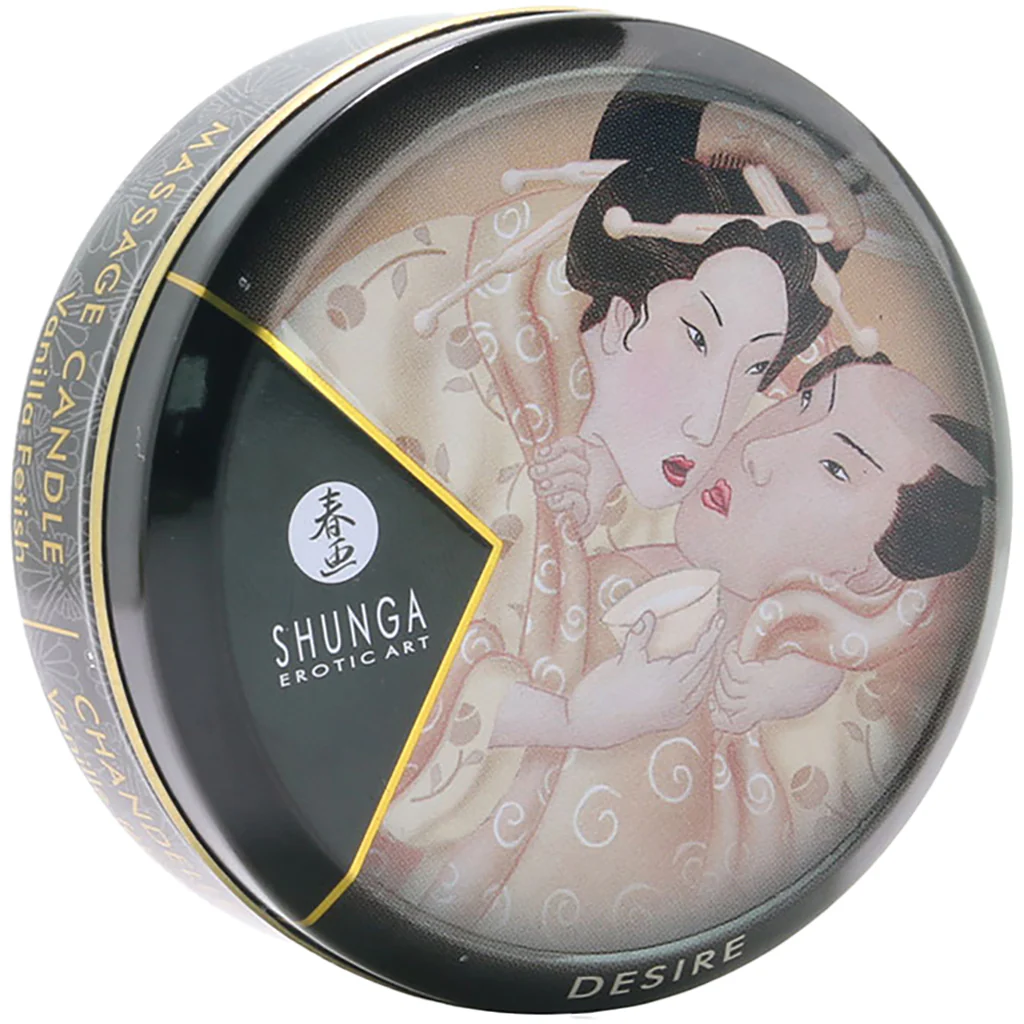 Desire Mini Massage Candle 1oz/30ml in Vanilla Fetish - Image 6