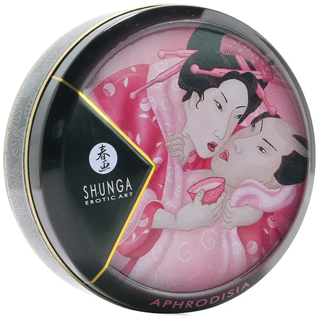 Aphrodisia Mini Massage Candle 1oz/30ml in Rose Petals - Image 6