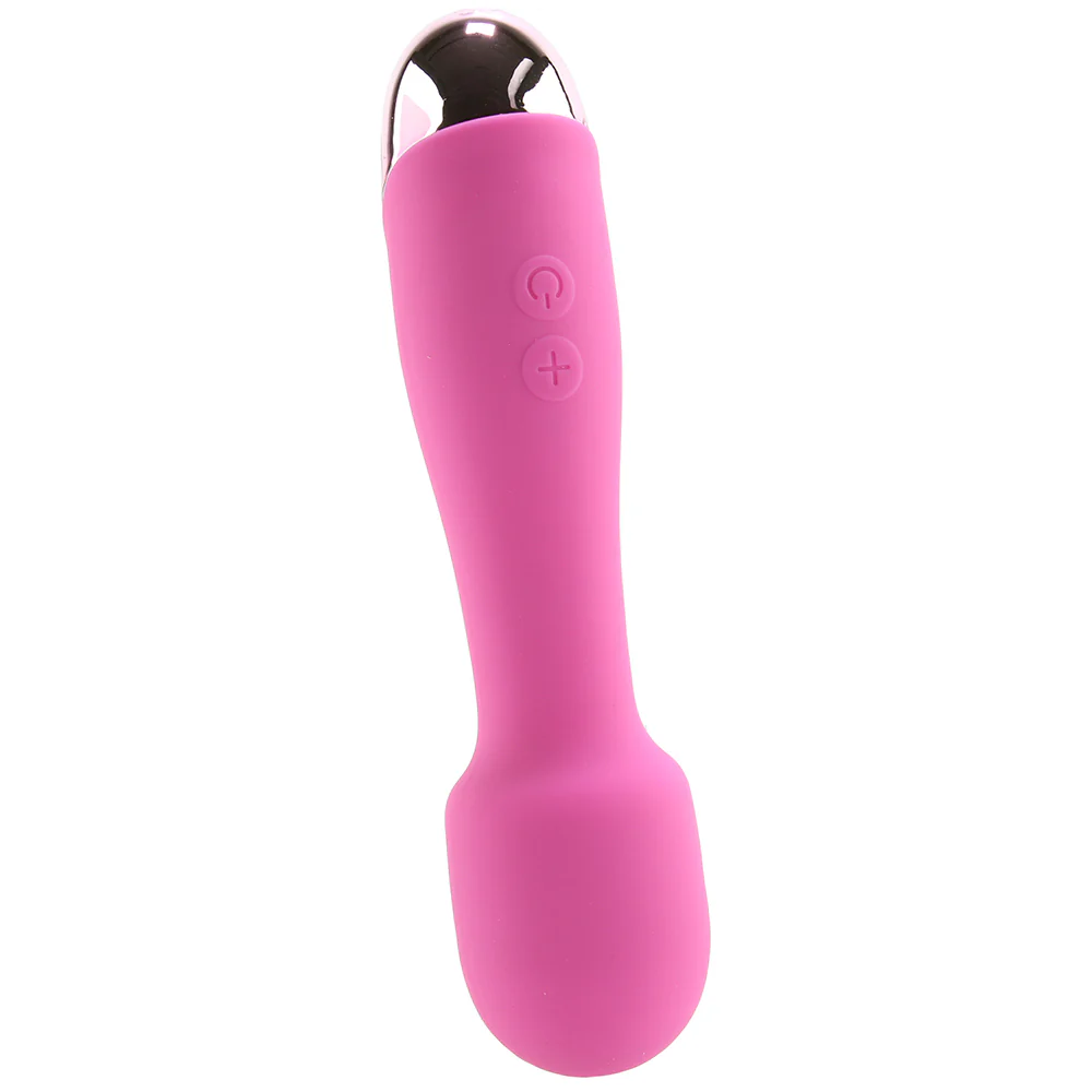 Mini Miracle Rechargeable Silicone Wand Massager - Image 2