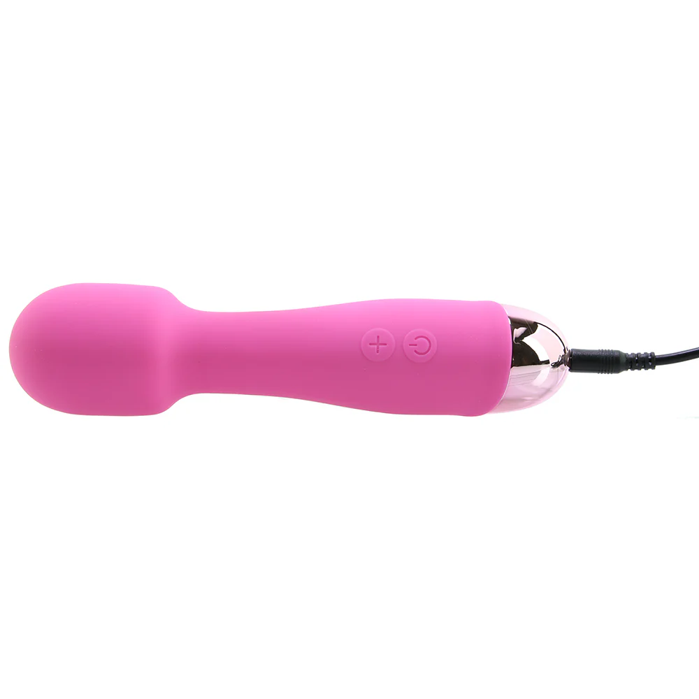 Mini Miracle Rechargeable Silicone Wand Massager - Image 3