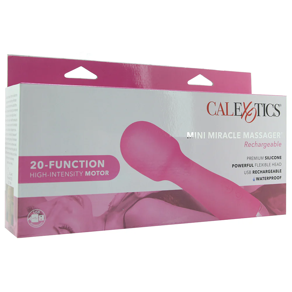 Mini Miracle Rechargeable Silicone Wand Massager - Image 6