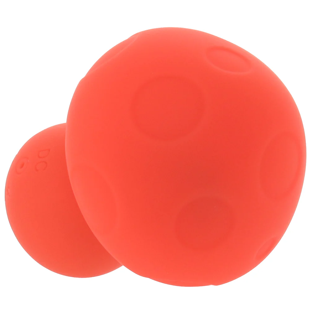 Mochi Silicone Mushroom Mini Vibe in Peach - Image 2