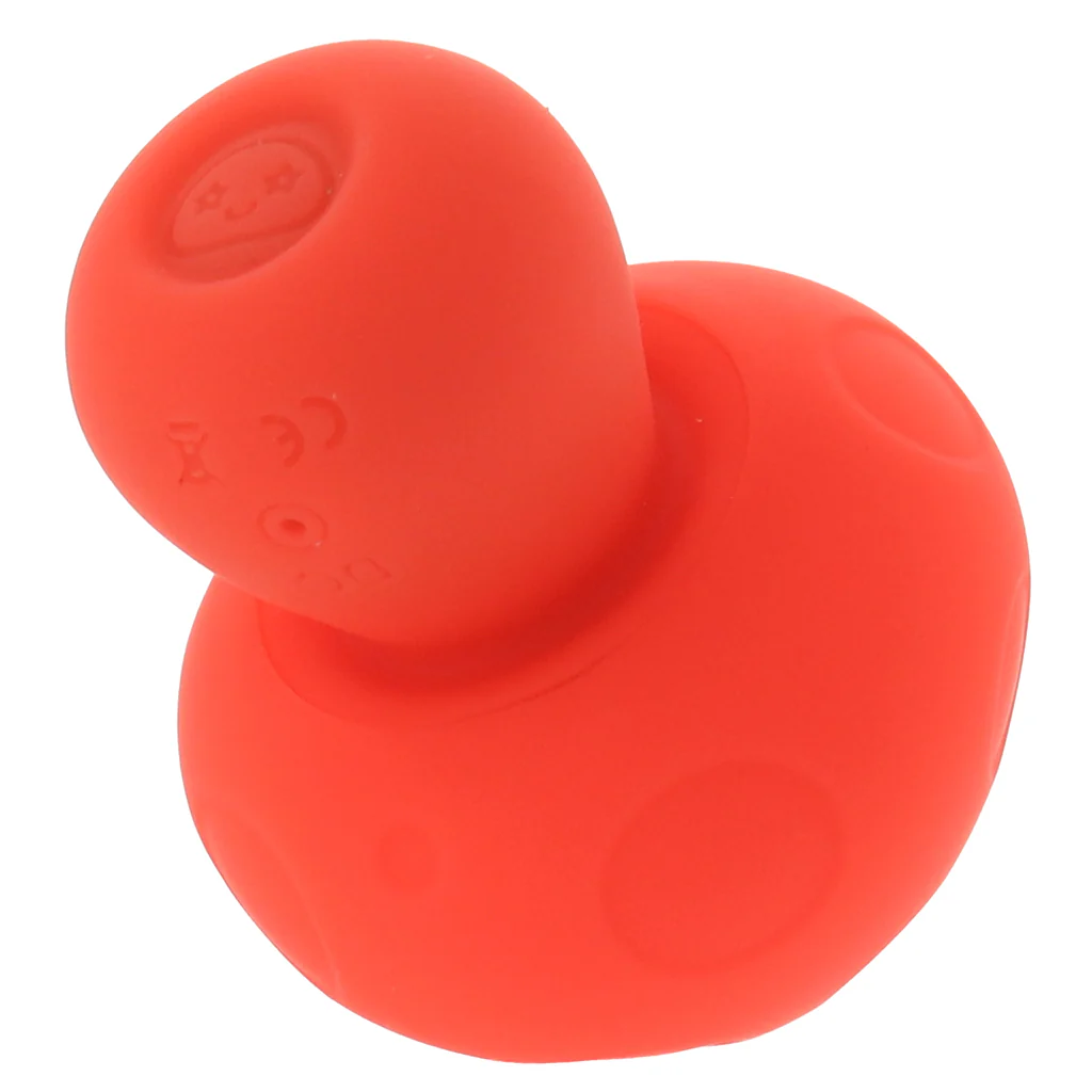 Mochi Silicone Mushroom Mini Vibe in Peach - Image 3