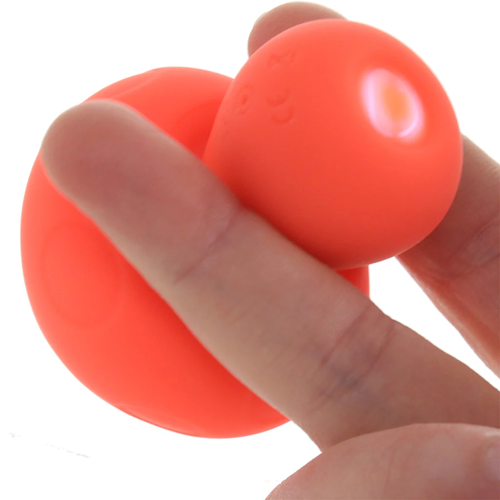 Mochi Silicone Mushroom Mini Vibe in Peach - Image 6
