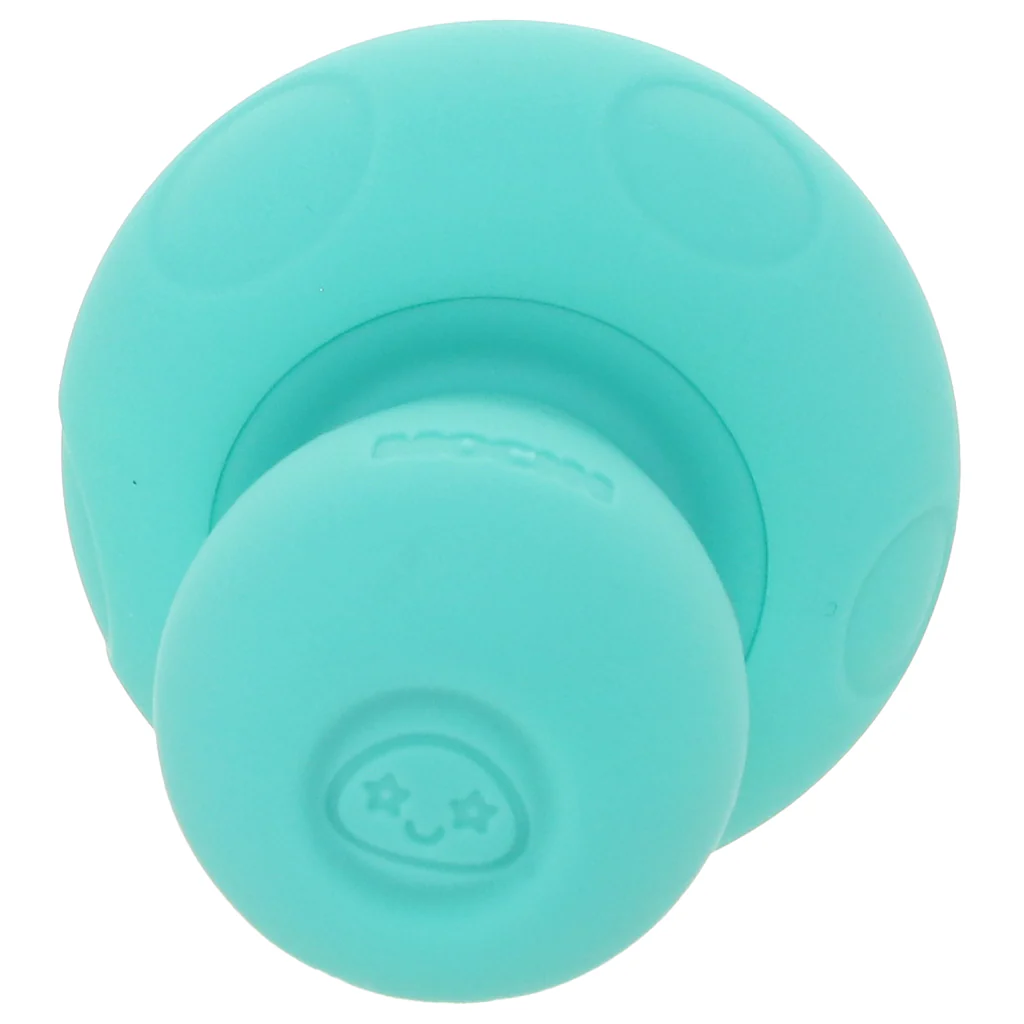 Mochi Silicone Mushroom Mini Vibe in Teal - Image 8