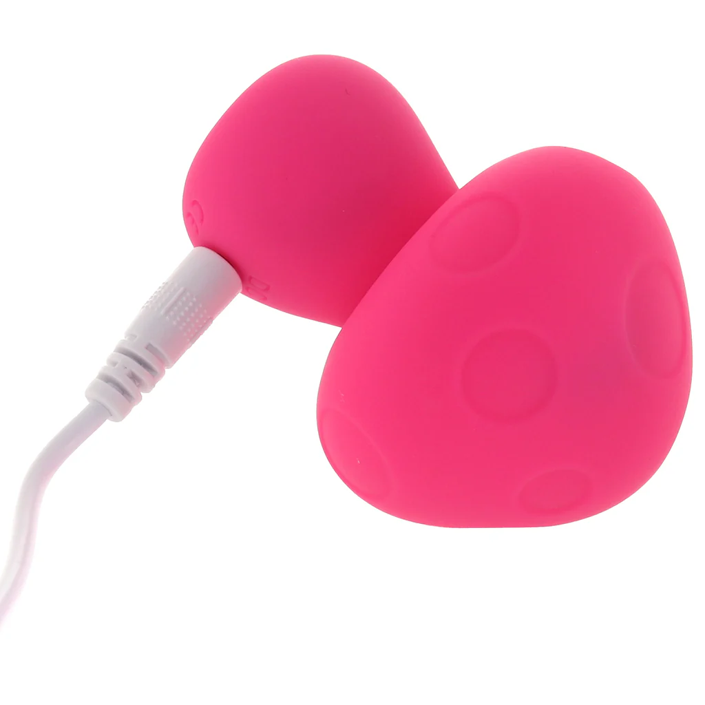 Mochi Silicone Mushroom Mini Vibe in Pink - Image 7