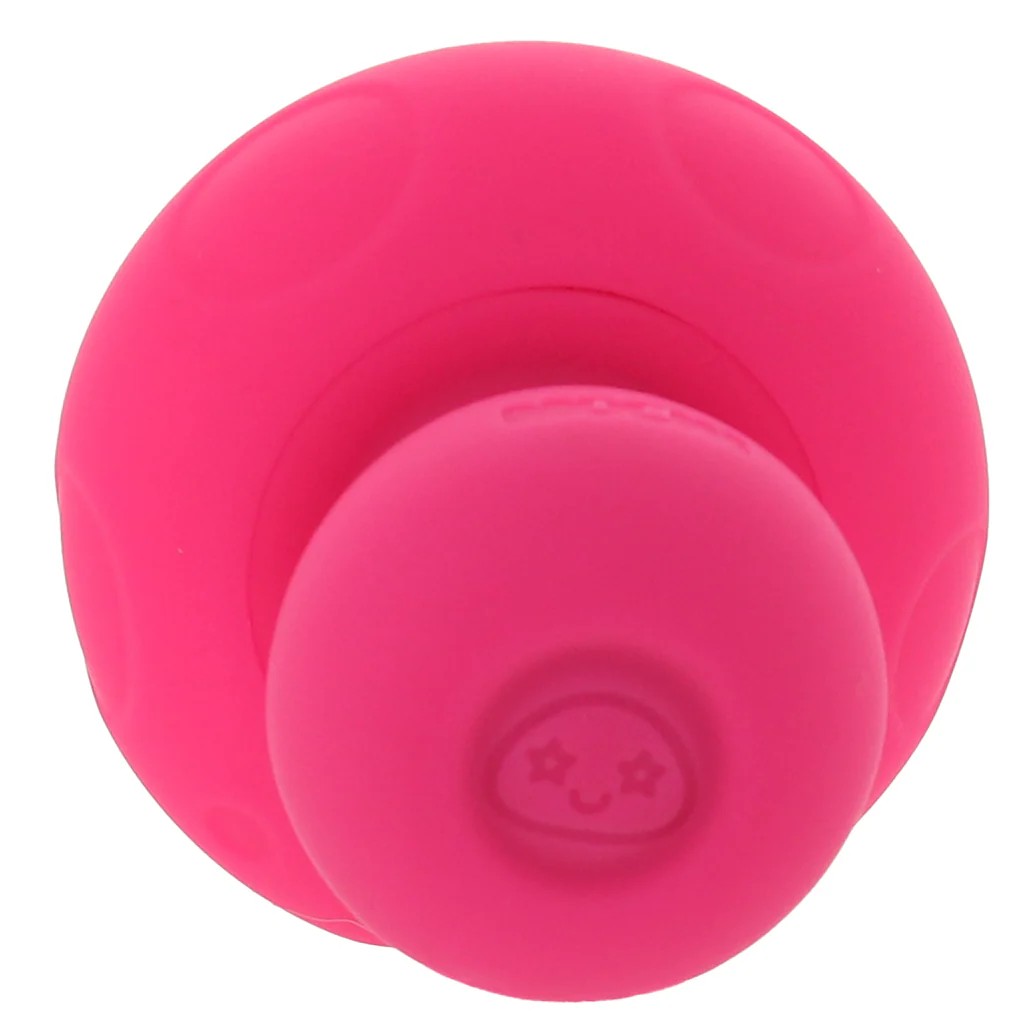 Mochi Silicone Mushroom Mini Vibe in Pink - Image 8