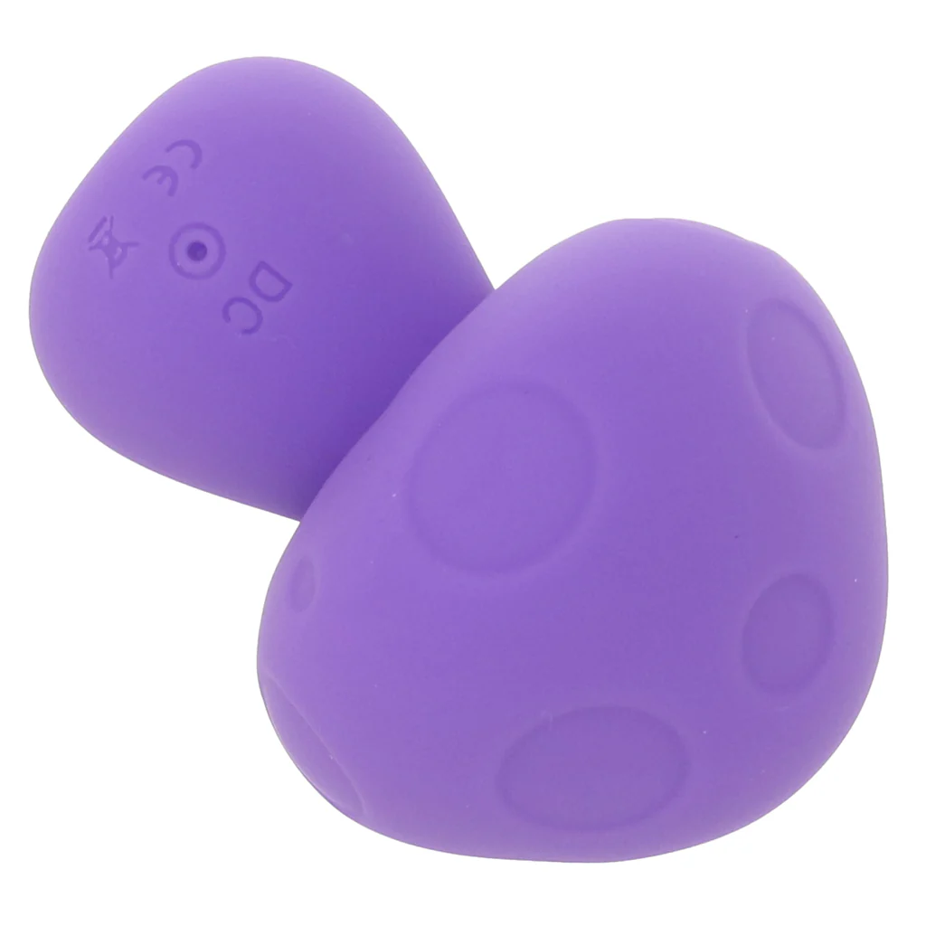 Mochi Silicone Mushroom Mini Vibe in Purple - Image 3